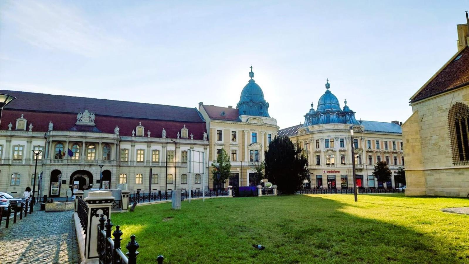 Apartament De Lux Central, P-Ta Matei Corvin Kluž Exteriér fotografie