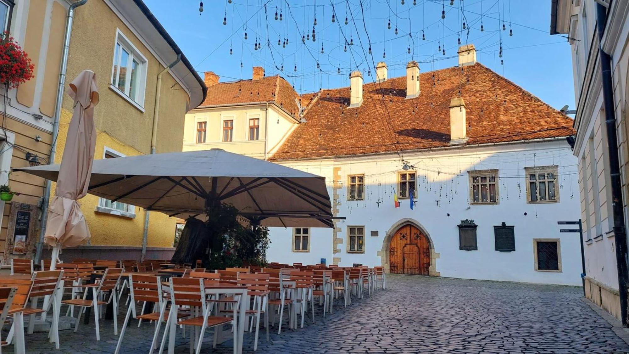 Apartament De Lux Central, P-Ta Matei Corvin Kluž Exteriér fotografie